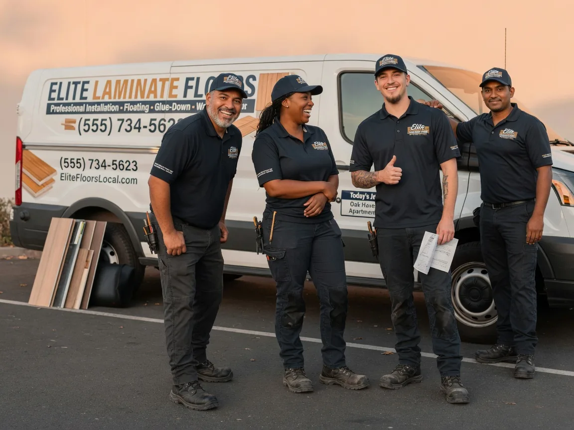 Laminate flooring installation company in Fork, MD